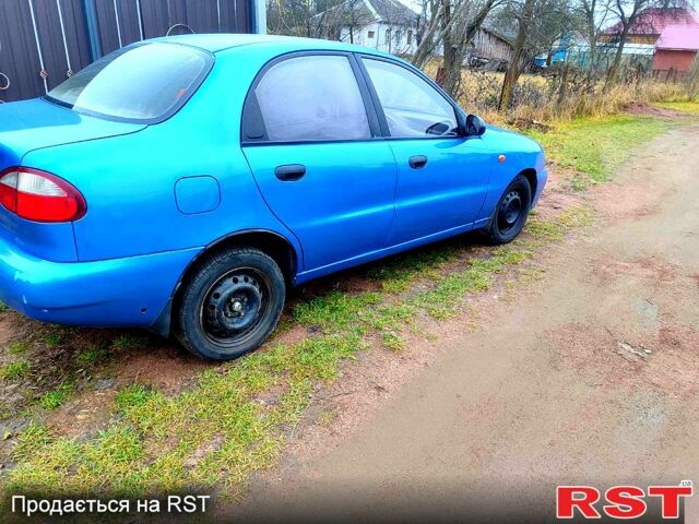 Синий Дэу Ланос, объемом двигателя 1.5 л и пробегом 260 тыс. км за 2600 $, фото 2 на Automoto.ua