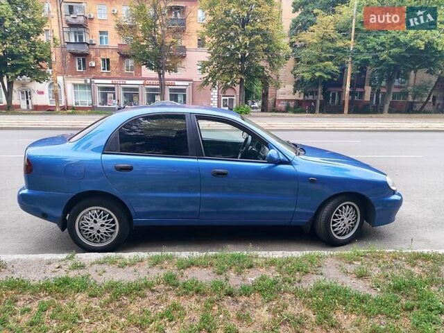Синий Дэу Ланос, объемом двигателя 1.5 л и пробегом 450 тыс. км за 2850 $, фото 4 на Automoto.ua