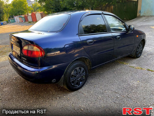 Синий Дэу Ланос, объемом двигателя 1.5 л и пробегом 120 тыс. км за 1900 $, фото 6 на Automoto.ua