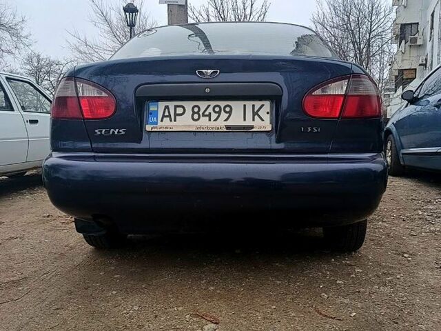 Синий Дэу Ланос, объемом двигателя 1.3 л и пробегом 153 тыс. км за 2000 $, фото 3 на Automoto.ua