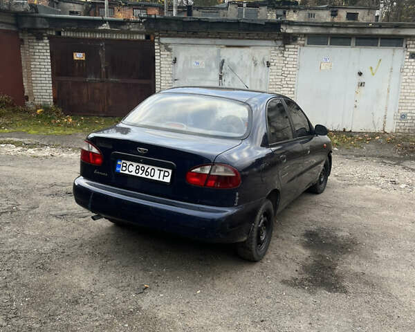 Синій Деу Ланос, об'ємом двигуна 1.5 л та пробігом 200 тис. км за 1250 $, фото 4 на Automoto.ua