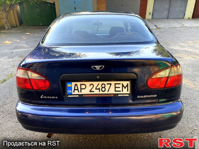 Синий Дэу Ланос, объемом двигателя 1.5 л и пробегом 120 тыс. км за 1900 $, фото 5 на Automoto.ua