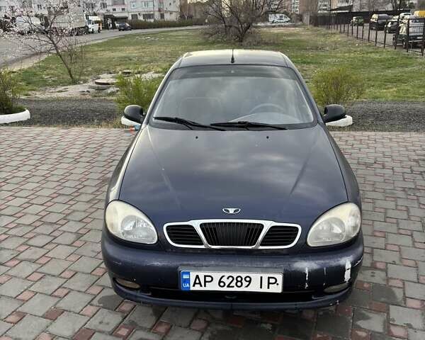 Синий Дэу Ланос, объемом двигателя 1.5 л и пробегом 235 тыс. км за 2350 $, фото 1 на Automoto.ua