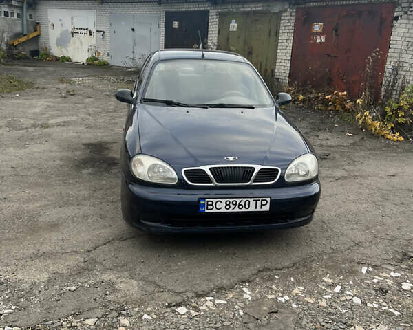 Синій Деу Ланос, об'ємом двигуна 1.5 л та пробігом 200 тис. км за 1250 $, фото 1 на Automoto.ua