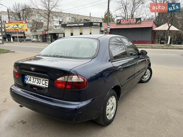 Синий Дэу Ланос, объемом двигателя 1.5 л и пробегом 140 тыс. км за 2700 $, фото 7 на Automoto.ua