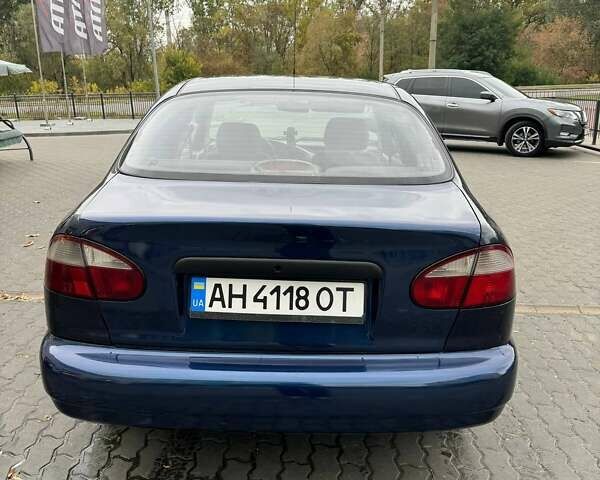 Синий Дэу Ланос, объемом двигателя 1.5 л и пробегом 270 тыс. км за 2150 $, фото 1 на Automoto.ua