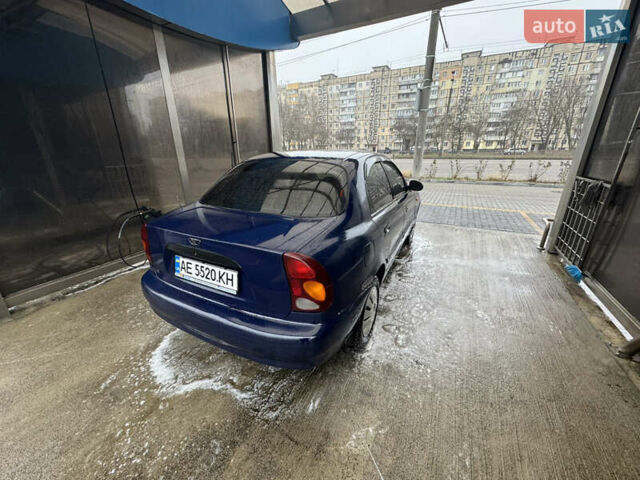 Синий Дэу Ланос, объемом двигателя 1.5 л и пробегом 99 тыс. км за 2650 $, фото 5 на Automoto.ua
