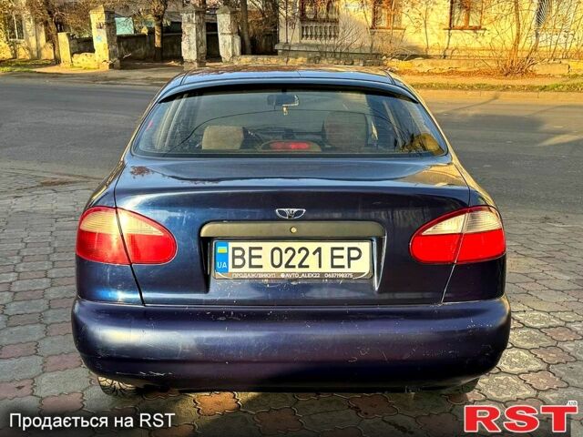 Синій Деу Ланос, об'ємом двигуна 1.5 л та пробігом 300 тис. км за 1999 $, фото 4 на Automoto.ua