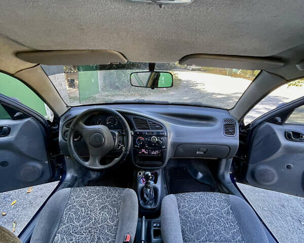 Синий Дэу Ланос, объемом двигателя 1.5 л и пробегом 235 тыс. км за 2400 $, фото 21 на Automoto.ua