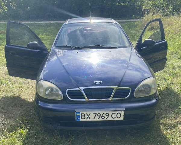 Синий Дэу Ланос, объемом двигателя 1.5 л и пробегом 175 тыс. км за 1500 $, фото 4 на Automoto.ua
