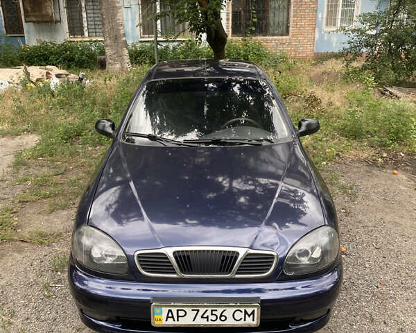 Синий Дэу Ланос, объемом двигателя 1.5 л и пробегом 191 тыс. км за 2100 $, фото 2 на Automoto.ua