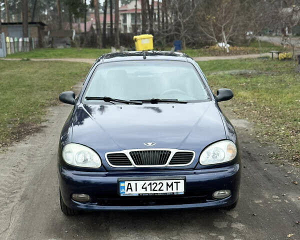 Синий Дэу Ланос, объемом двигателя 1.45 л и пробегом 211 тыс. км за 2800 $, фото 4 на Automoto.ua