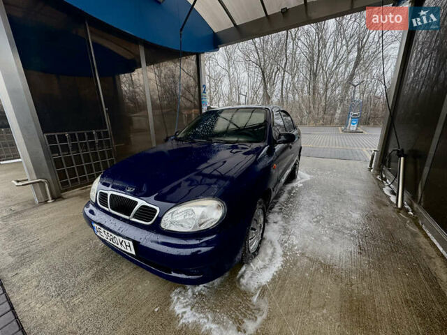 Синий Дэу Ланос, объемом двигателя 1.5 л и пробегом 99 тыс. км за 2650 $, фото 1 на Automoto.ua