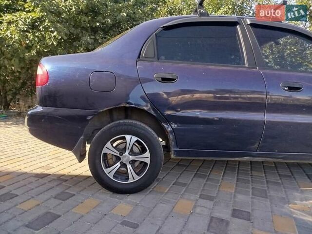 Синий Дэу Ланос, объемом двигателя 1.5 л и пробегом 152 тыс. км за 2500 $, фото 15 на Automoto.ua
