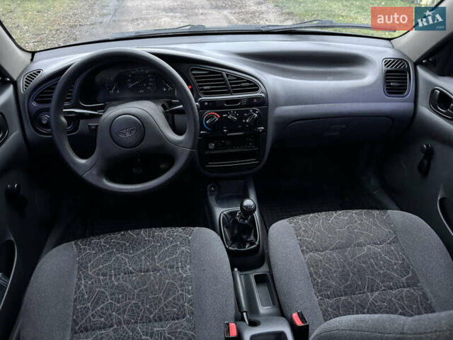 Синий Дэу Ланос, объемом двигателя 1.45 л и пробегом 211 тыс. км за 2800 $, фото 8 на Automoto.ua