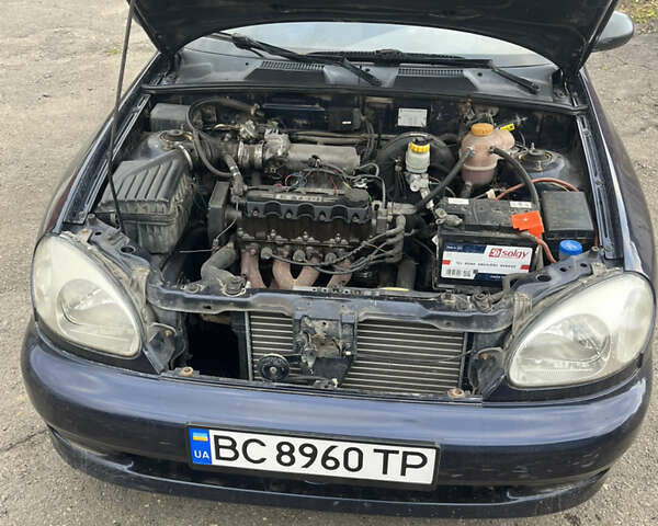 Синій Деу Ланос, об'ємом двигуна 1.5 л та пробігом 200 тис. км за 1250 $, фото 6 на Automoto.ua