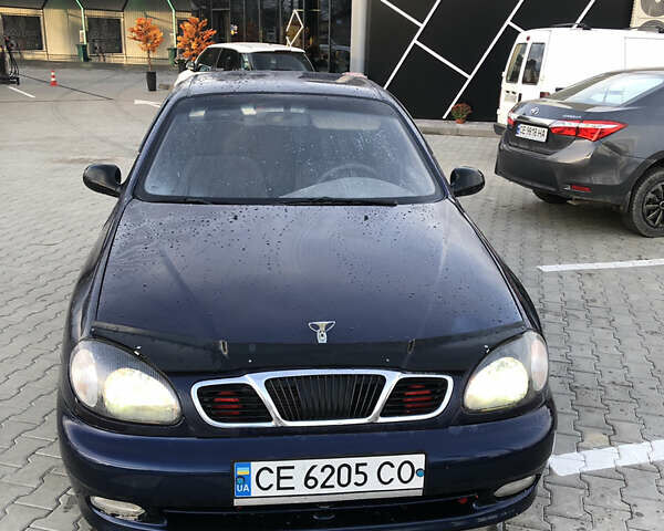 Синий Дэу Ланос, объемом двигателя 1.5 л и пробегом 166 тыс. км за 1500 $, фото 8 на Automoto.ua