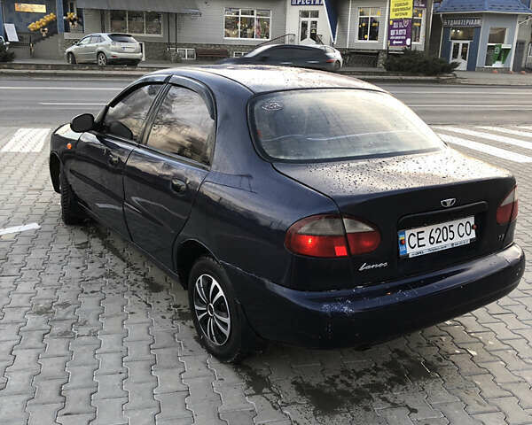 Синий Дэу Ланос, объемом двигателя 1.5 л и пробегом 166 тыс. км за 1500 $, фото 3 на Automoto.ua