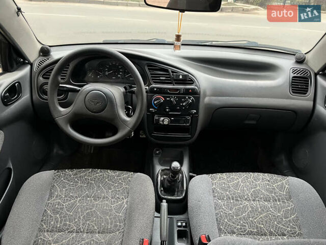Синий Дэу Ланос, объемом двигателя 1.5 л и пробегом 140 тыс. км за 2700 $, фото 13 на Automoto.ua