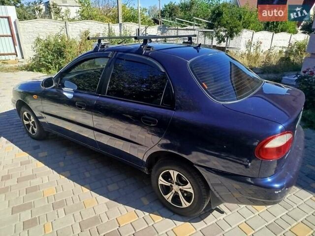 Синий Дэу Ланос, объемом двигателя 1.5 л и пробегом 152 тыс. км за 2500 $, фото 18 на Automoto.ua