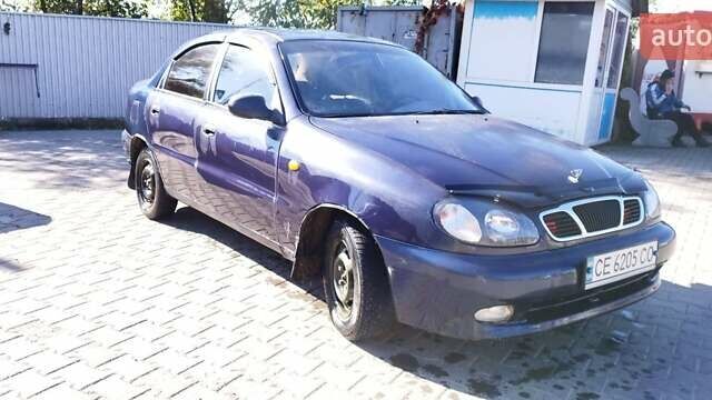 Синий Дэу Ланос, объемом двигателя 1.5 л и пробегом 300 тыс. км за 1150 $, фото 19 на Automoto.ua
