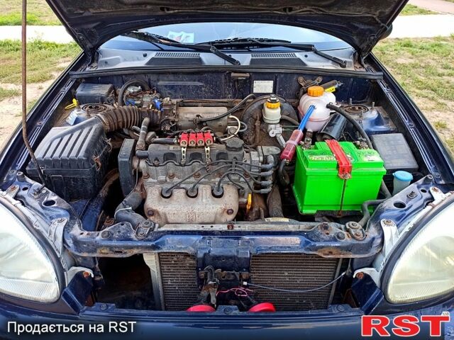 Синій Деу Ланос, об'ємом двигуна 1.5 л та пробігом 191 тис. км за 2200 $, фото 1 на Automoto.ua