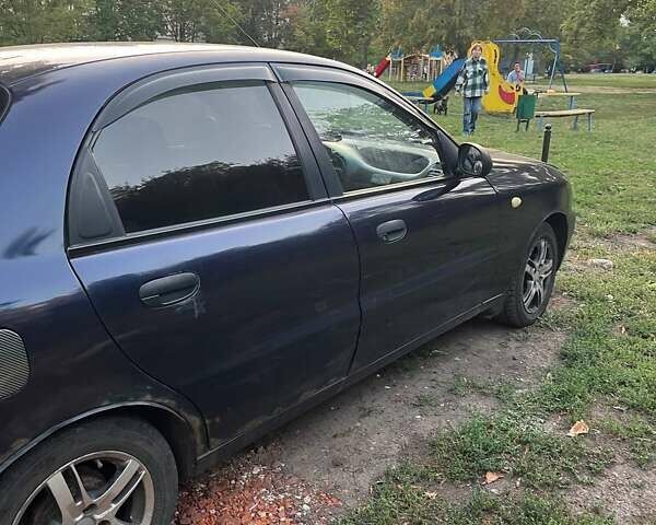 Синій Деу Ланос, об'ємом двигуна 1.5 л та пробігом 233 тис. км за 1000 $, фото 2 на Automoto.ua