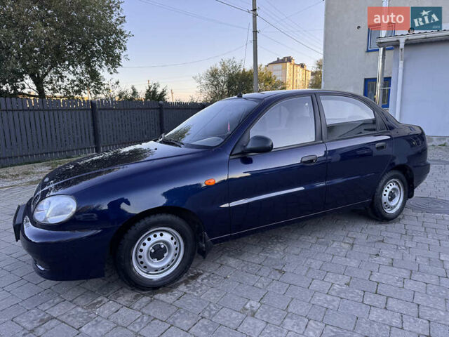 Синий Дэу Ланос, объемом двигателя 1.5 л и пробегом 72 тыс. км за 3250 $, фото 5 на Automoto.ua