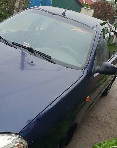 Синий Дэу Ланос, объемом двигателя 1.5 л и пробегом 200 тыс. км за 2100 $, фото 5 на Automoto.ua