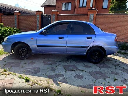 Синий Дэу Ланос, объемом двигателя 1.5 л и пробегом 200 тыс. км за 1350 $, фото 3 на Automoto.ua