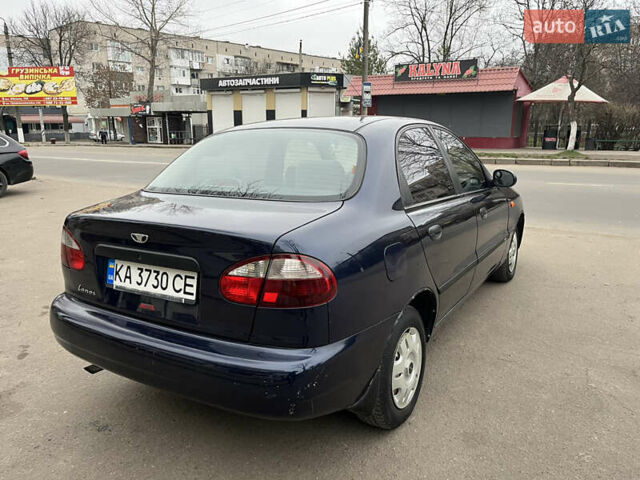 Синий Дэу Ланос, объемом двигателя 1.5 л и пробегом 140 тыс. км за 2700 $, фото 3 на Automoto.ua