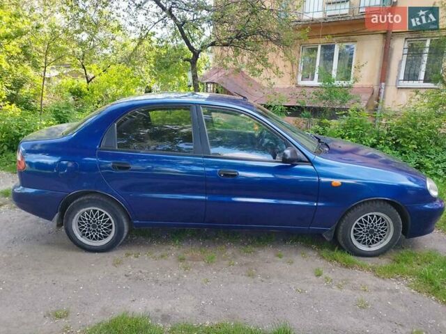 Синий Дэу Ланос, объемом двигателя 1.5 л и пробегом 198 тыс. км за 2200 $, фото 13 на Automoto.ua