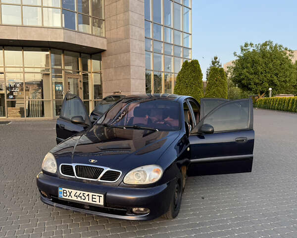 Дэу Ланос 2006 в Хмельницком на Automoto.ua Синий Дэу Ланос, объемом двигателя 1.5 л и пробегом 204 тыс. км за 2199 $, фото 1 на Automoto.ua