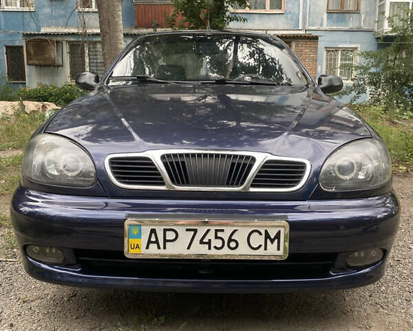 Синий Дэу Ланос, объемом двигателя 1.5 л и пробегом 191 тыс. км за 2100 $, фото 7 на Automoto.ua