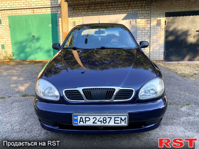 Синий Дэу Ланос, объемом двигателя 1.5 л и пробегом 120 тыс. км за 1900 $, фото 1 на Automoto.ua