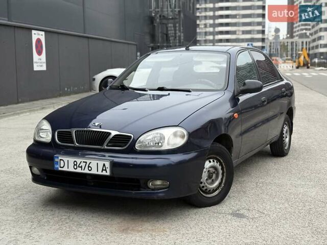 Синий Дэу Ланос, объемом двигателя 1.5 л и пробегом 219 тыс. км за 1350 $, фото 4 на Automoto.ua