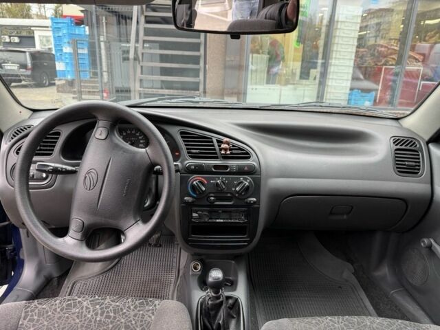 Синій Деу Ланос, об'ємом двигуна 1.5 л та пробігом 220 тис. км за 2800 $, фото 6 на Automoto.ua