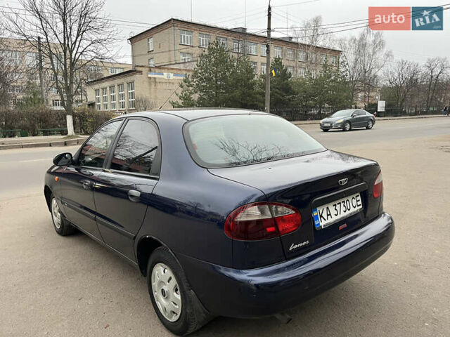 Синий Дэу Ланос, объемом двигателя 1.5 л и пробегом 140 тыс. км за 2700 $, фото 4 на Automoto.ua