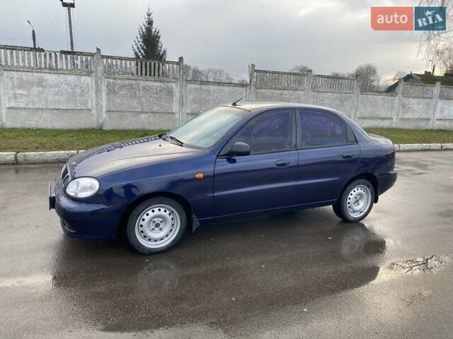 Синий Дэу Ланос, объемом двигателя 1.5 л и пробегом 212 тыс. км за 2350 $, фото 8 на Automoto.ua