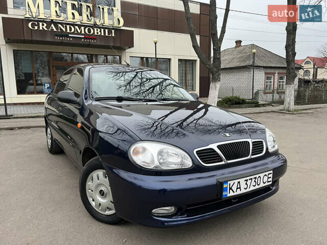Синий Дэу Ланос, объемом двигателя 1.5 л и пробегом 140 тыс. км за 2700 $, фото 5 на Automoto.ua