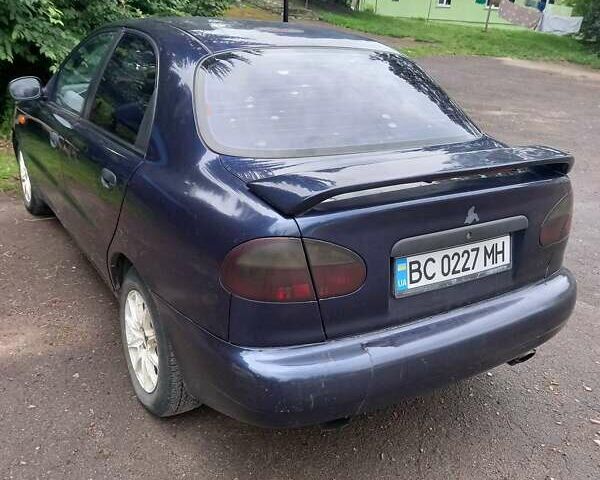 Синий Дэу Ланос, объемом двигателя 1.5 л и пробегом 270 тыс. км за 1200 $, фото 9 на Automoto.ua