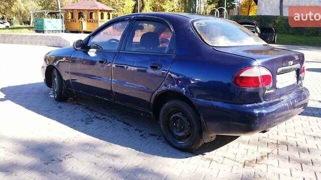 Синий Дэу Ланос, объемом двигателя 1.5 л и пробегом 300 тыс. км за 1150 $, фото 18 на Automoto.ua