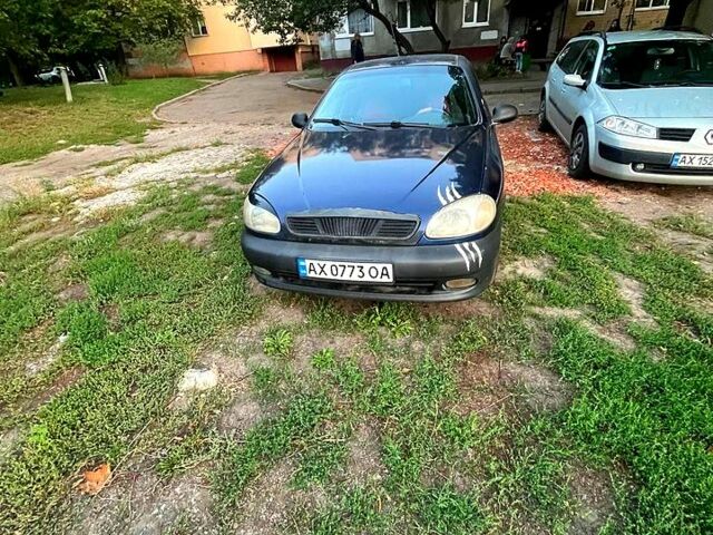 Синий Дэу Ланос, объемом двигателя 1.5 л и пробегом 250 тыс. км за 1000 $, фото 7 на Automoto.ua