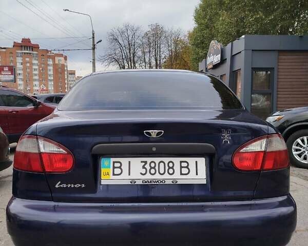 Дэу Ланос 2006 в Полтаве на Automoto.ua Синий Дэу Ланос, объемом двигателя 1.5 л и пробегом 168 тыс. км за 1500 $, фото 9 на Automoto.ua