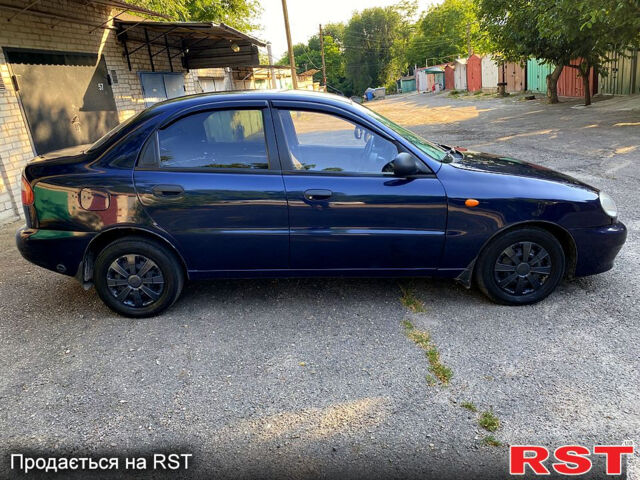 Синий Дэу Ланос, объемом двигателя 1.5 л и пробегом 120 тыс. км за 1900 $, фото 7 на Automoto.ua