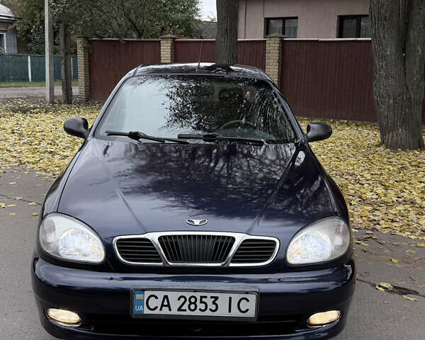 Дэу Ланос 2006 в Золотоноше на Automoto.ua Синий Дэу Ланос, объемом двигателя 1.6 л и пробегом 220 тыс. км за 2750 $, фото 1 на Automoto.ua