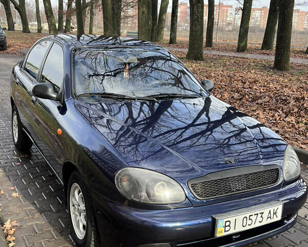 Синий Дэу Ланос, объемом двигателя 1.5 л и пробегом 130 тыс. км за 3400 $, фото 22 на Automoto.ua