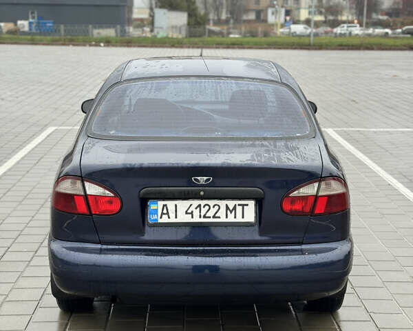 Синий Дэу Ланос, объемом двигателя 1.5 л и пробегом 211 тыс. км за 2450 $, фото 5 на Automoto.ua