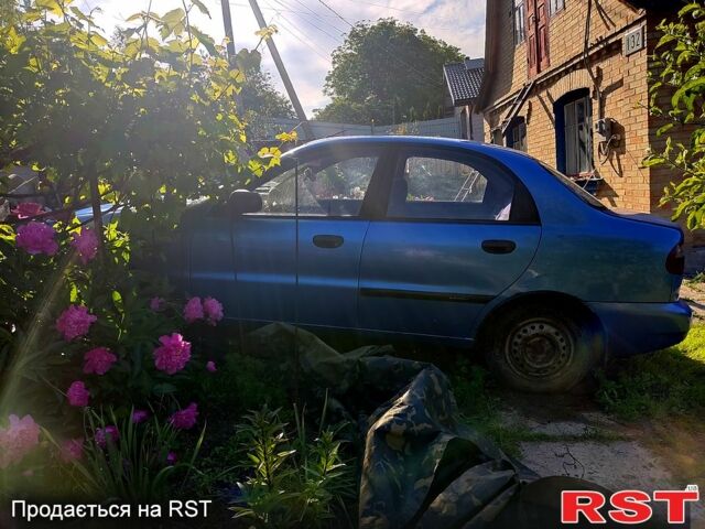 Синий Дэу Ланос, объемом двигателя 1.5 л и пробегом 146 тыс. км за 1500 $, фото 2 на Automoto.ua