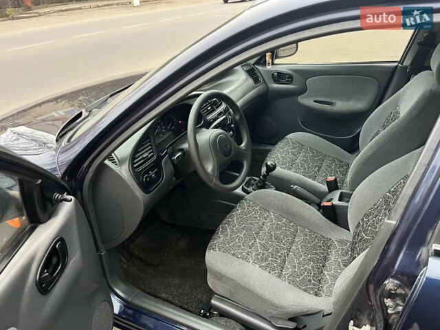 Синий Дэу Ланос, объемом двигателя 1.5 л и пробегом 140 тыс. км за 2700 $, фото 11 на Automoto.ua